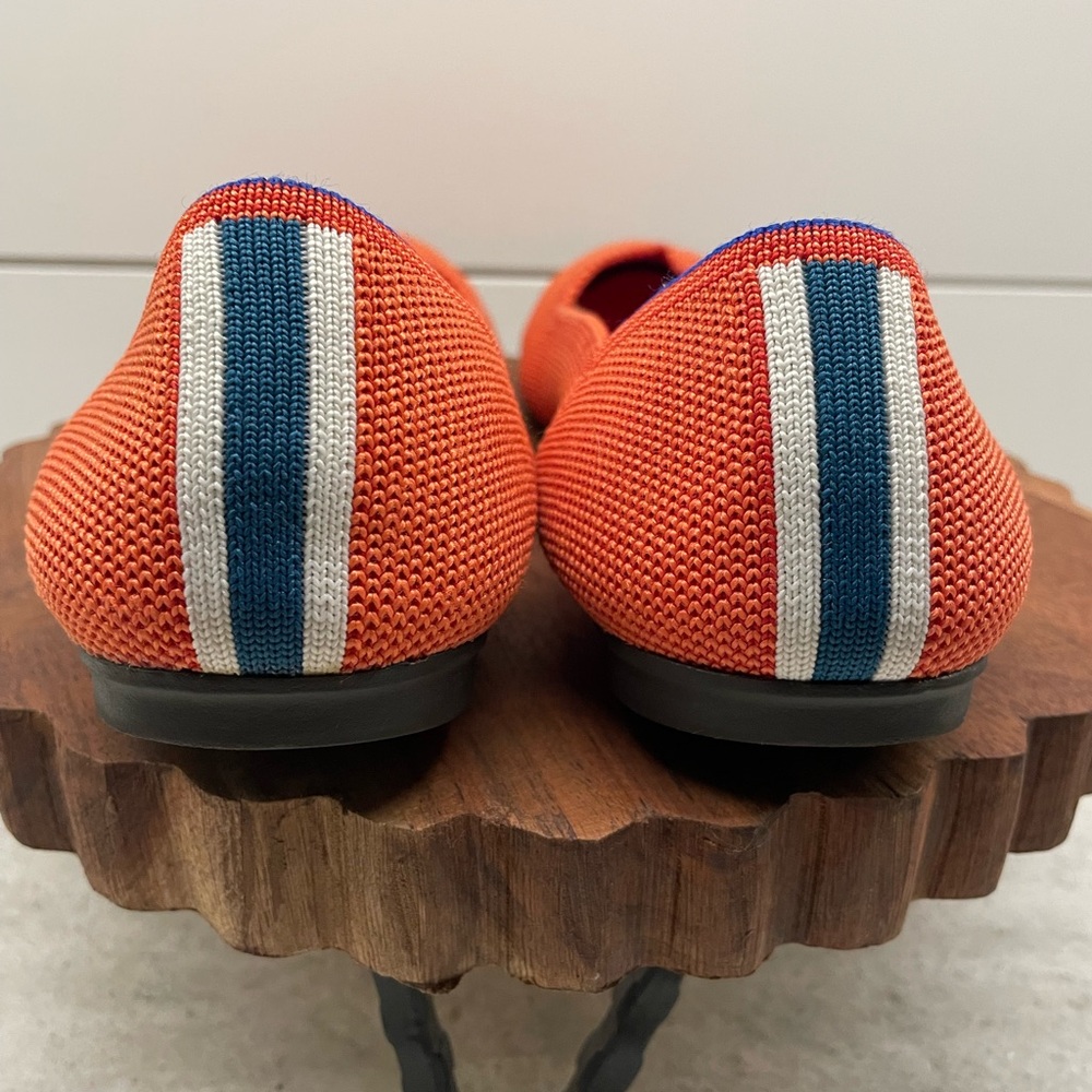 Rothy's retired round toe flat in Persimmon - Picture 2 of 4